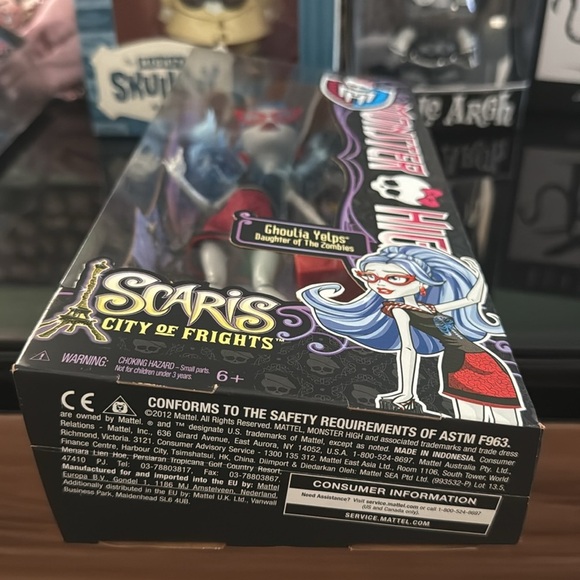 BNIB Monster High Ghoulia Yelps Scaris City of Frights 2012 NRFB - Picture 4 of 6